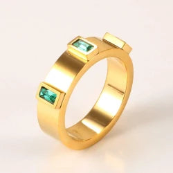 Luxury Open Cuff Bangles Bracelets Crystal Zirconia Rose Gold Color Stainless Steel Bracelet for Women Men Fashion Jewelry