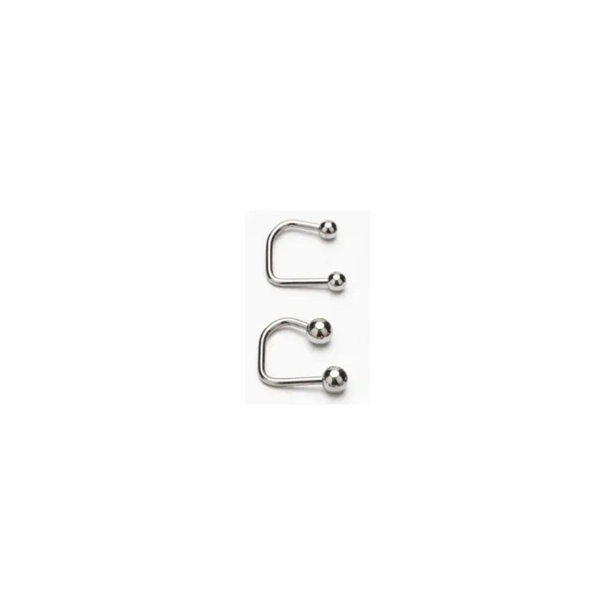 2Pcs 316L Stainless Steel Fashionable New Bestsellers Nose Lip Ring,Clip Nose Cuffs Hoop Septum Rings Conch Earring Body Jewelry