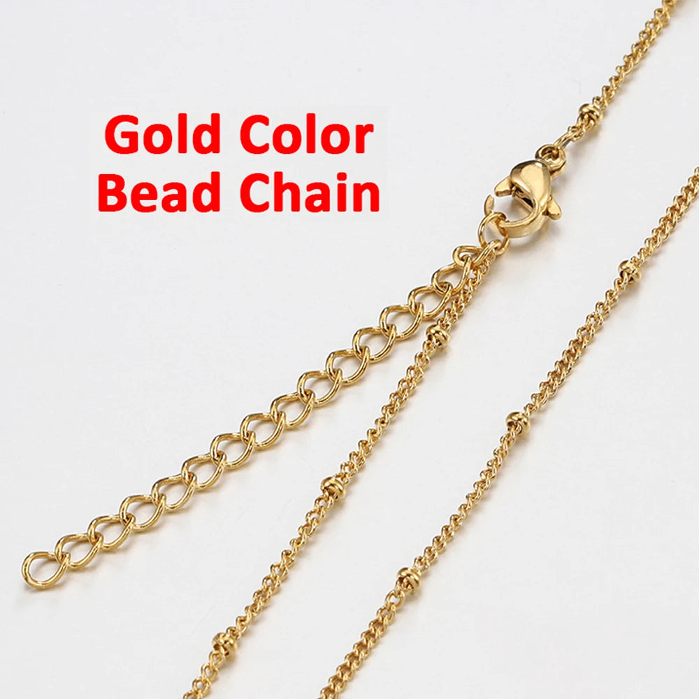 10pcs 5pcs Stainless Steel Snake Chain Necklace Chains for DIY Jewelry Making Findings Pendants Chain Lobster Clasps Wholesale