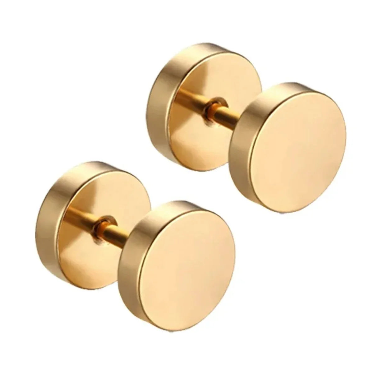 1/15Pairs Punk Cool Gothic Stainless Steel Stud Earrings Set for Men Women,Fashion Tragus Cartilage Daith Helix Piercing Jewelry