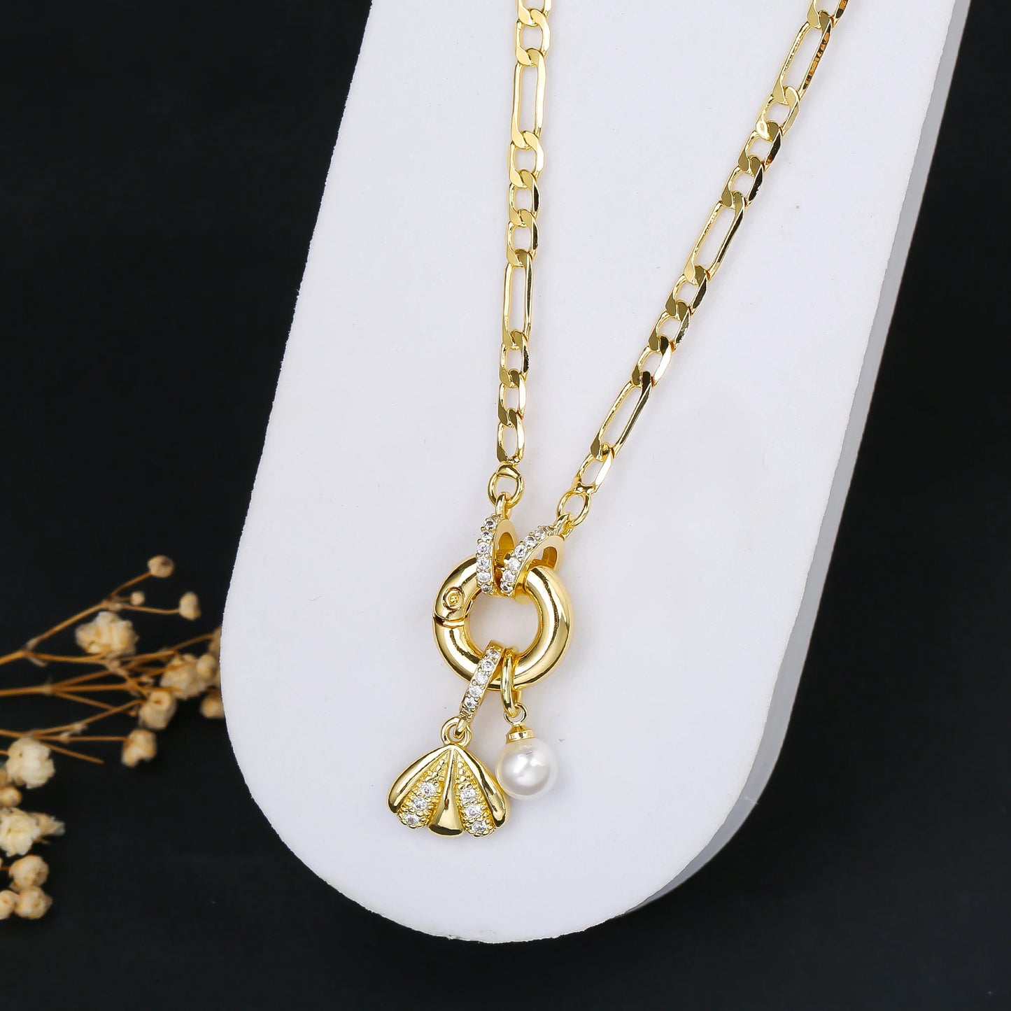 7 Style Shiny Cubic Zirconia Animal Bird Cat Pendant Necklace Personalized for Woman Party 3:1 Chain Jewelry Choker Daily Wear