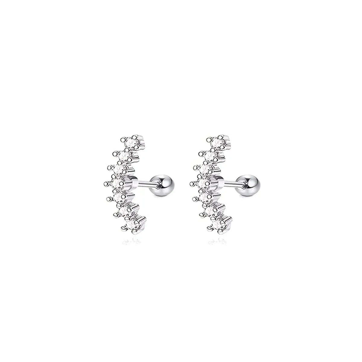 2/14 Pcs Hypoallergenic Butterfly Moon Cartilage Earring Studs,Tragus Conch Piercing Jewelry Daith Helix Conch Hoop Earrings