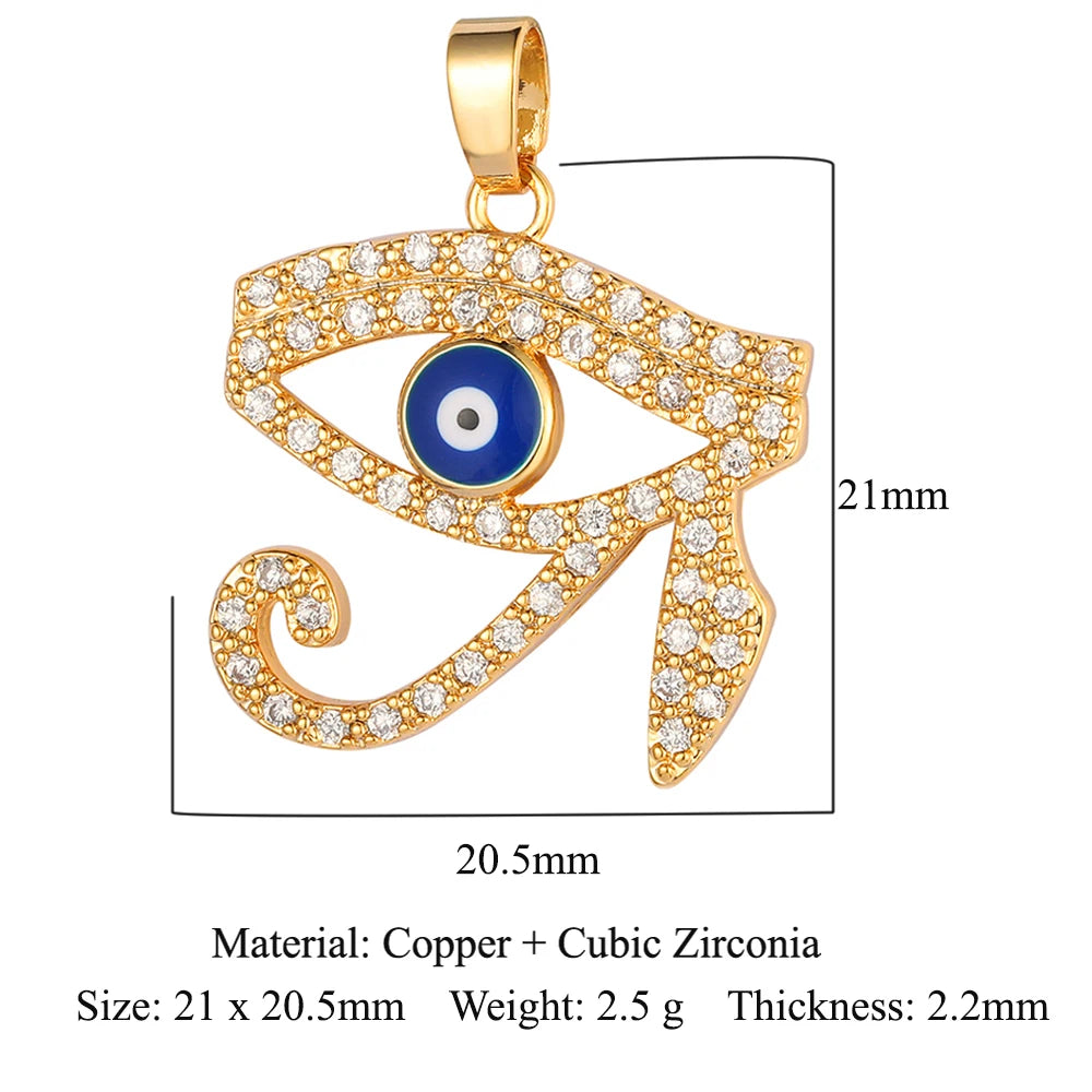 3pcs/Lot Cross Sunflower Cubic Zirconia Pendant Life Tree Maple Leaf Grape Cherry Brass CZ Charms DIY Jewelry Necklace Pendants