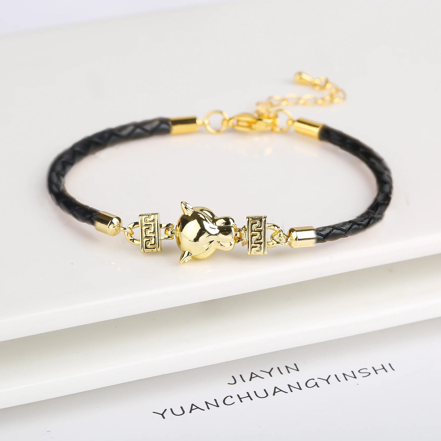 15 Style Hot Sale Shiny Zirconia Animal Leopard Head Leather Braided Bracelet Hip Hop for Men Women Fashion Jewelry Accessories