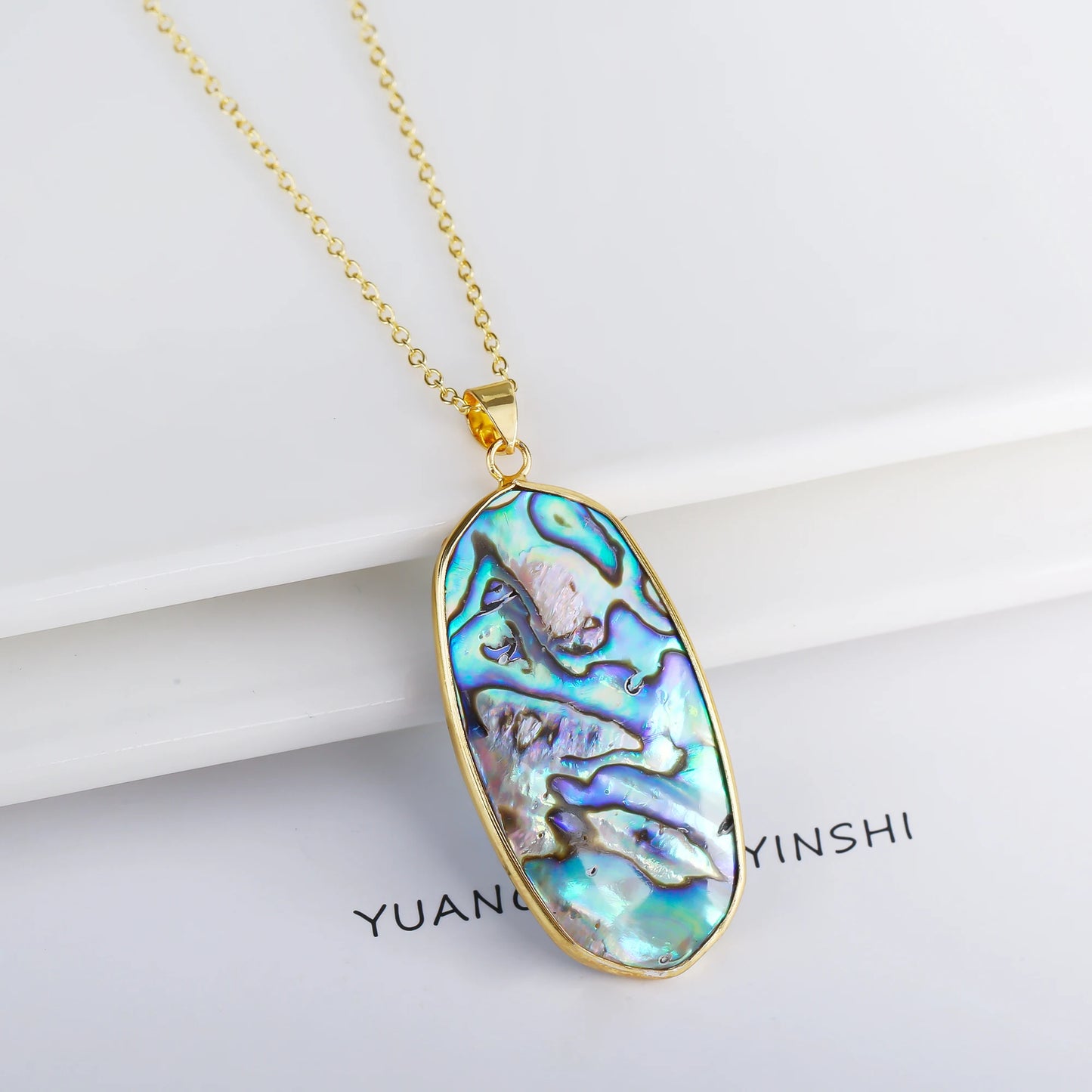 High Quality Oval Natural Seashell Mother Head Pearl Tree Of Life Pendant For Women Copper Choker Necklace Creative Jewelry Gift