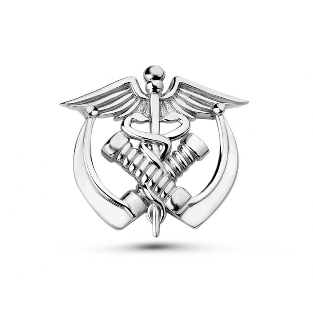 Hanreshe Medical Caduceus Brooch Pin Set Doctor Nurse Lapel Hat Bag Badge Brooches Medicine Psychology Surgery Jewelry Gifts