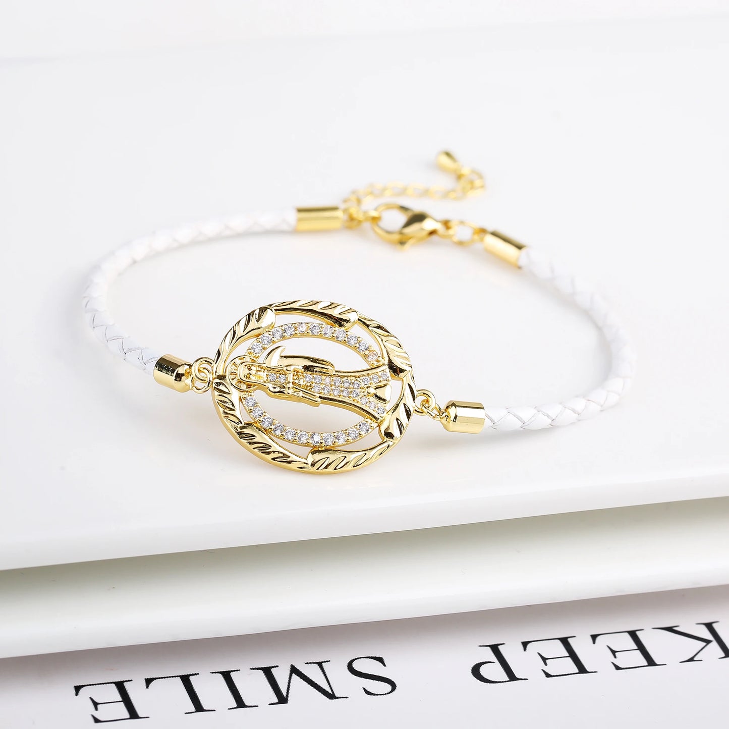 High Quality St. Jude Bracelet Copper Drip Oil Madonna Bracelet For Woman Man Party Birthday Daily Wear Religious Jewelry Gift