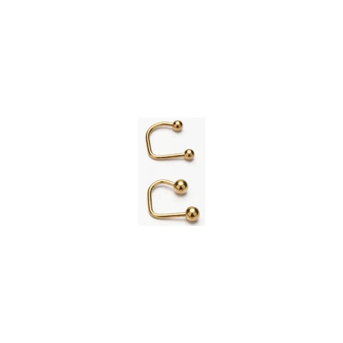 2Pcs 316L Stainless Steel Fashionable New Bestsellers Nose Lip Ring,Clip Nose Cuffs Hoop Septum Rings Conch Earring Body Jewelry