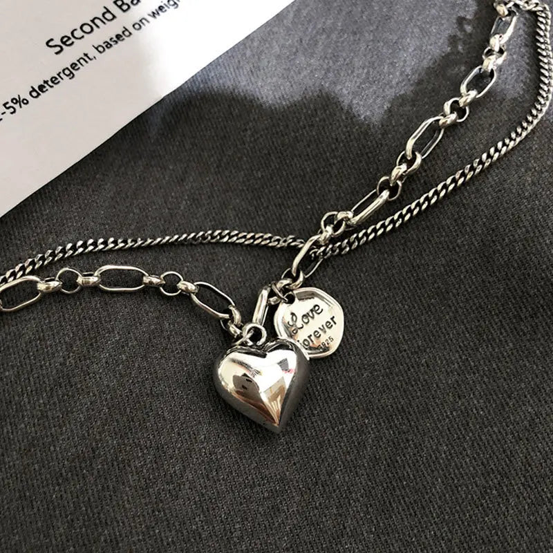 925 Sterling Silver Charms Bracelets For Women Fashion Retro Bracelet Valentine's Day Present Charm Bracelet
