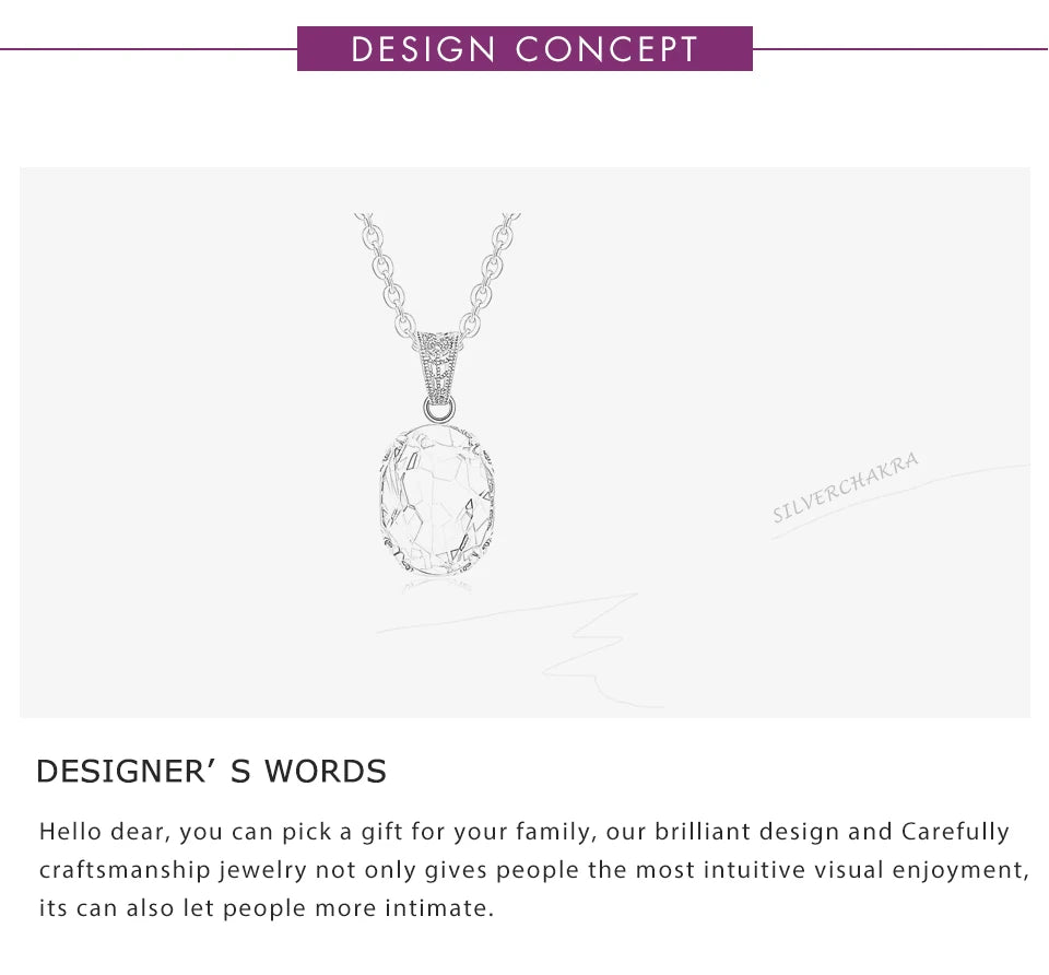 Unique 925 Sterling Silver Necklace Aquamarine Gemstone Pendant Necklaces with Chain for Women Vintage Floral Swan Filigree