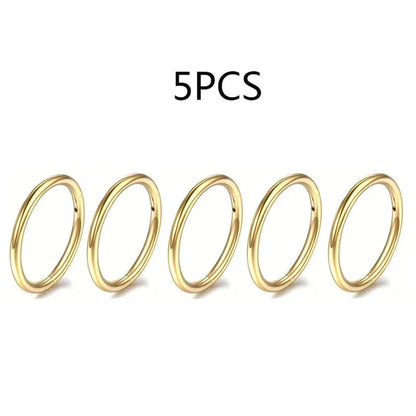 5/10Pcs 16G Stainless Steel Hinged Nose Rings Hoop Septum Clicker Tragus Helix Cartilage Daith Rook Earring Piercing Jewelry