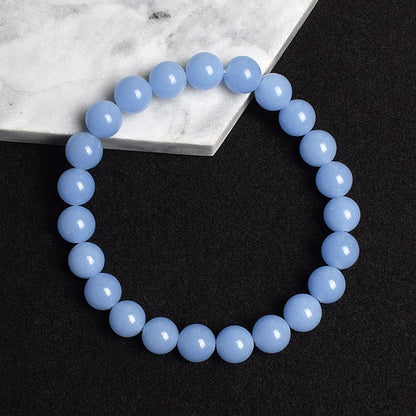 Luminous Stone Bracelets Fluorescent Night Blue Light Bead Bracelet Glow In The Dark Jewelry Glowing Stone Bangle Pulsera Gifts