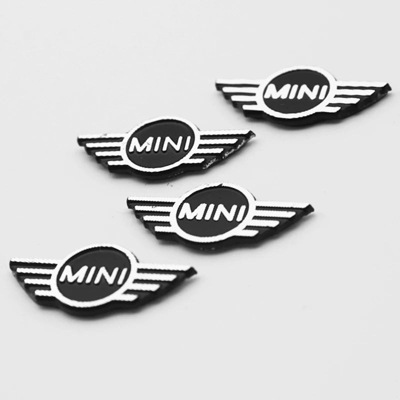 3D Aluminum alloy Car Speaker Audio Sticker Badge Emblem Decoraiton Accessories for MINI Cooper S JCW R56 R60 R50 R53 Countryman