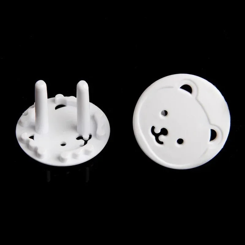 10X Power Kid Socket Cover Baby Child Protector Guard Mains Point Plug Bear