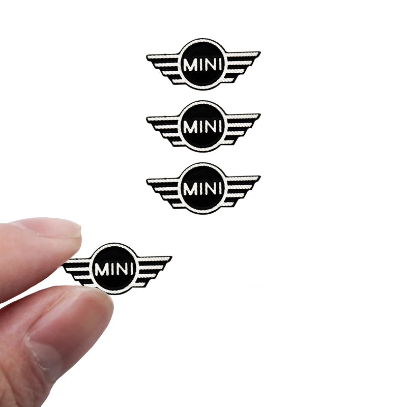 3D Aluminum alloy Car Speaker Audio Sticker Badge Emblem Decoraiton Accessories for MINI Cooper S JCW R56 R60 R50 R53 Countryman