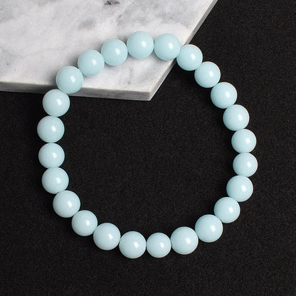 Luminous Stone Bracelets Fluorescent Night Blue Light Bead Bracelet Glow In The Dark Jewelry Glowing Stone Bangle Pulsera Gifts