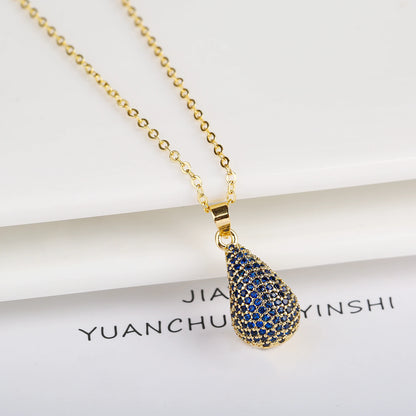 Classic Zirconia Comma Ladies Stud Earrings Fashion Water Drop Earrings Temperament For Woman Party Wedding Jewelry Wholesale