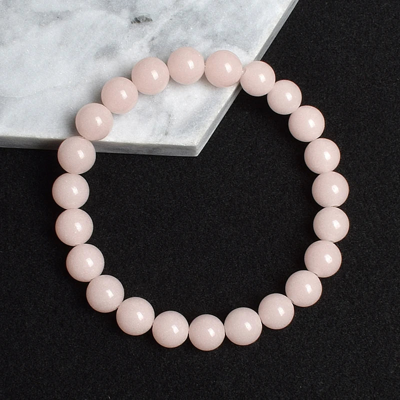 Luminous Stone Bracelets Fluorescent Night Blue Light Bead Bracelet Glow In The Dark Jewelry Glowing Stone Bangle Pulsera Gifts