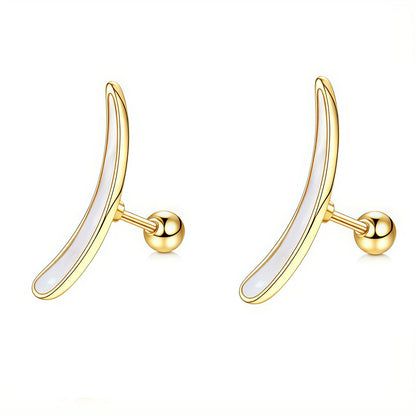 2Pcs 16G Stainless Steel Screw Back Stud Earrings for Women,Cubic Zerconia Cartilage Conch Helix Ear Piercing Jewelry