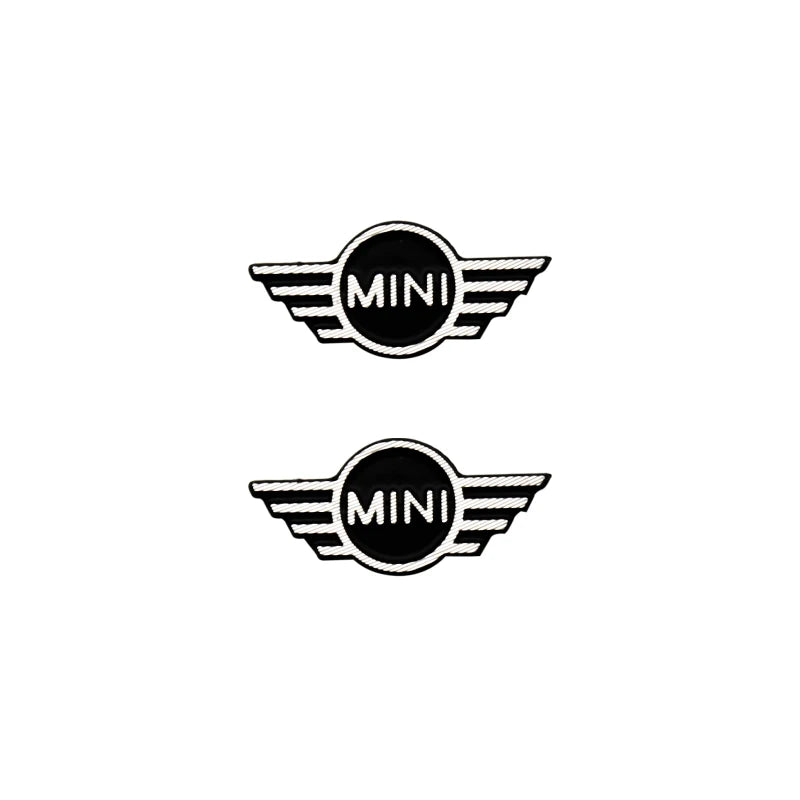 3D Aluminum alloy Car Speaker Audio Sticker Badge Emblem Decoraiton Accessories for MINI Cooper S JCW R56 R60 R50 R53 Countryman