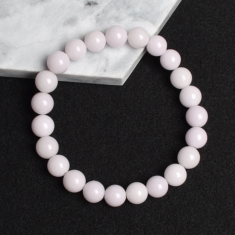 Luminous Stone Bracelets Fluorescent Night Blue Light Bead Bracelet Glow In The Dark Jewelry Glowing Stone Bangle Pulsera Gifts