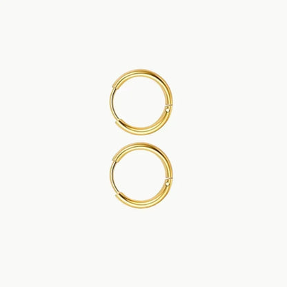 2/14 Pcs 20G Tiny Stainless Steel Screw Back Stud Earrings Set for Women, Simple Hinged Nose Rings Huggie Hoop Earring Jewelry