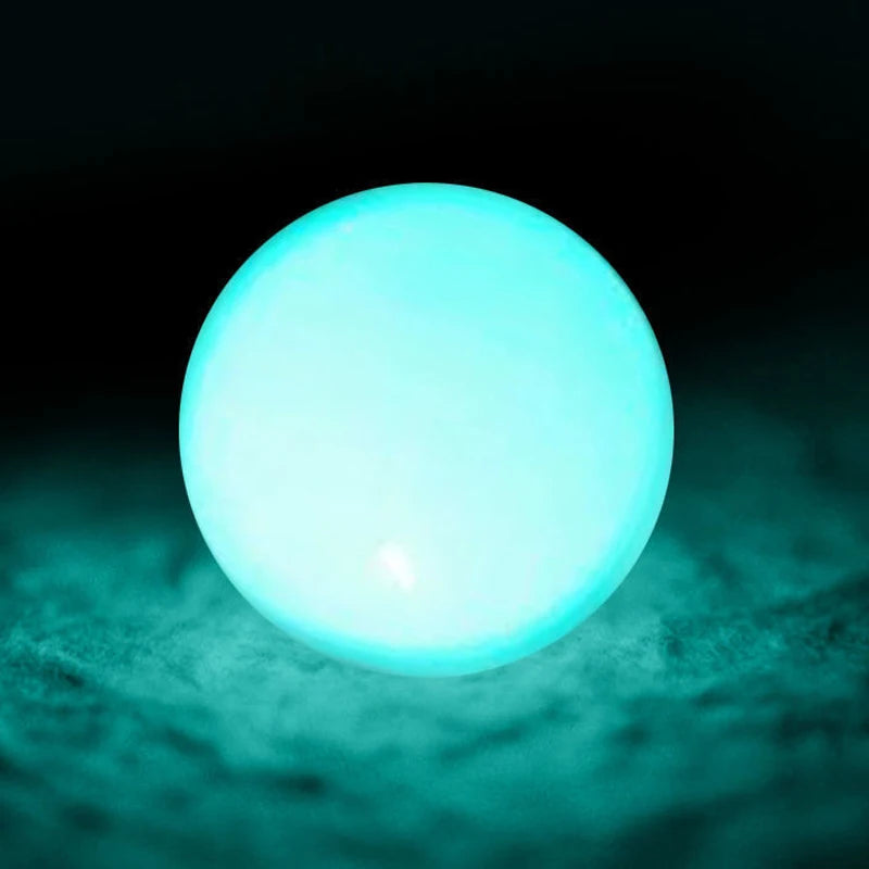 Luminous Stone Bracelets Fluorescent Night Blue Light Bead Bracelet Glow In The Dark Jewelry Glowing Stone Bangle Pulsera Gifts