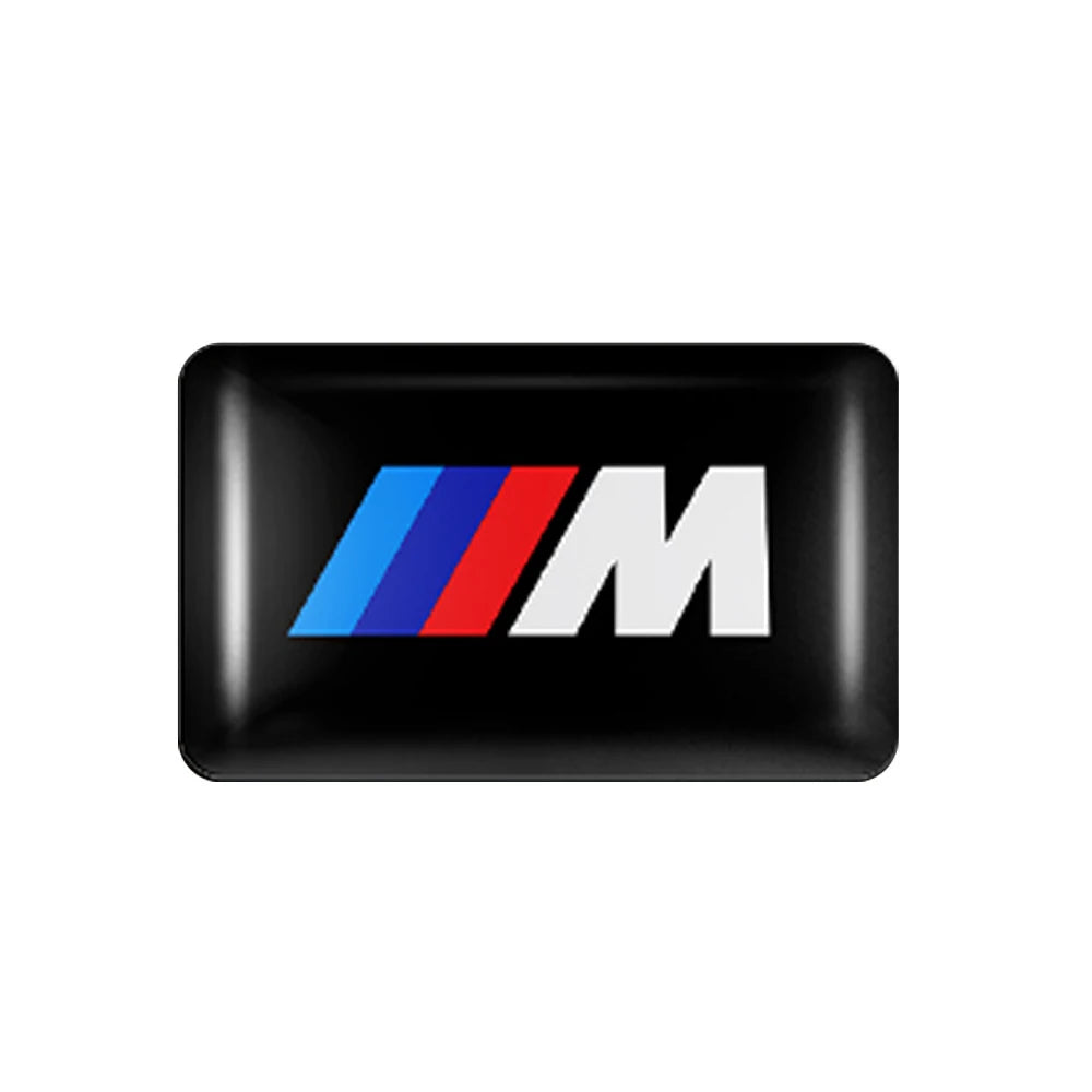 5/10/15pcs 3D Car Logo Stickers Steering Wheel Audio Dashboard Auto Accessories For Bmw M1 M E46 E90 E60 F30 F10 E36 G20 E92 E91