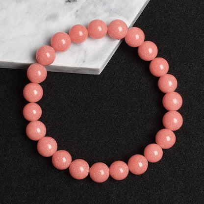 Luminous Stone Bracelets Fluorescent Night Blue Light Bead Bracelet Glow In The Dark Jewelry Glowing Stone Bangle Pulsera Gifts