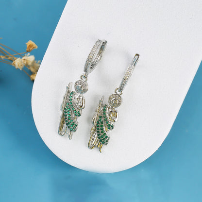 18K Gold Plated Religious Figures St. Jude Necklace Earrings Jewelry Set Simple for Woman Christian Catholic Jewelry Daily Wear