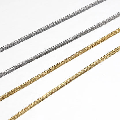 10pcs 5pcs Stainless Steel Snake Chain Necklace Chains for DIY Jewelry Making Findings Pendants Chain Lobster Clasps Wholesale