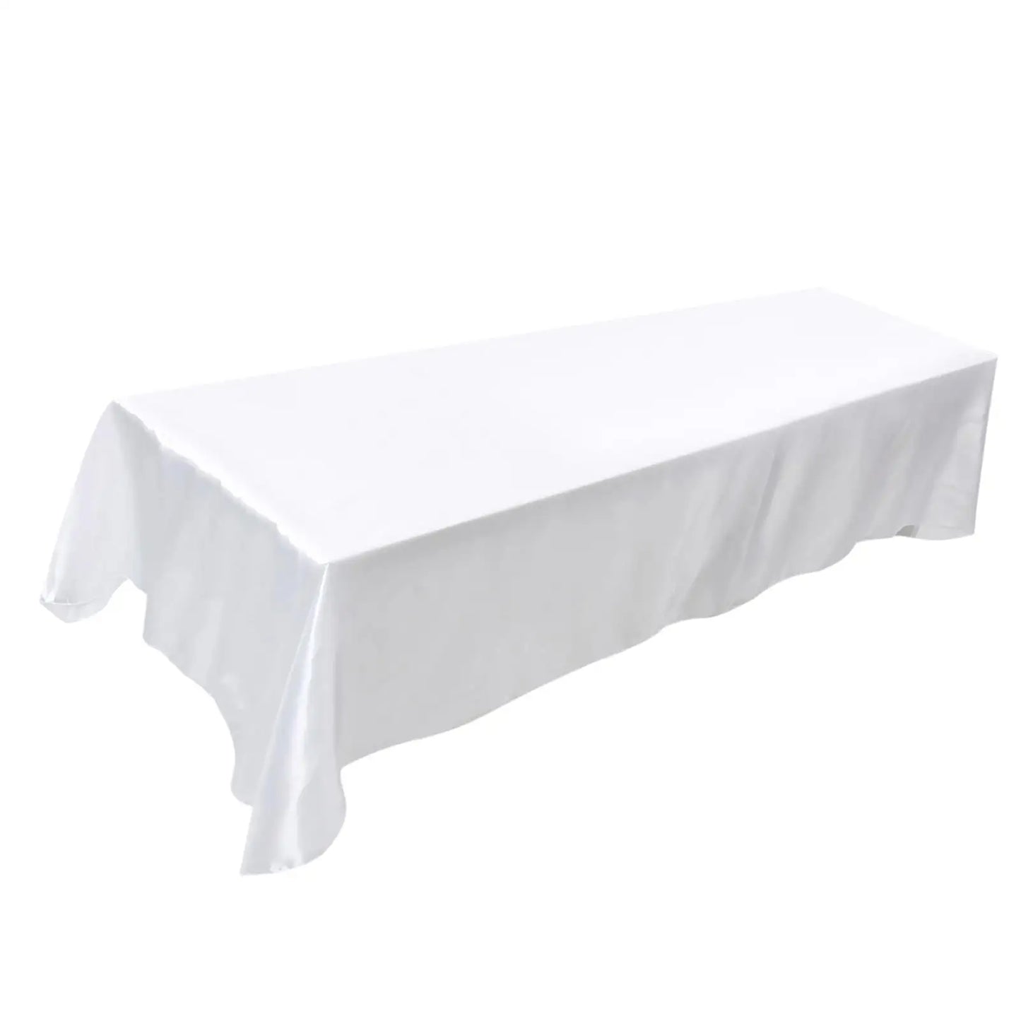 14 for X3 20cm Stain-Resistant Rectangle Tablecloth - Elegant for White Cover for Banquets, Weddings & Parties