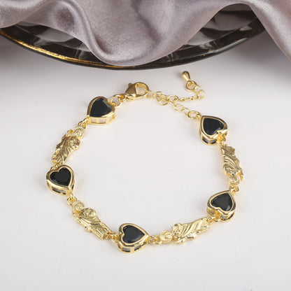 New Design Rosette Chain Virgin Mary Bracelet Fashion Woman Adjustable Bracelet Delicate Birthday Party Jewelry Gift Wholesale