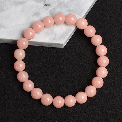 Luminous Stone Bracelets Fluorescent Night Blue Light Bead Bracelet Glow In The Dark Jewelry Glowing Stone Bangle Pulsera Gifts