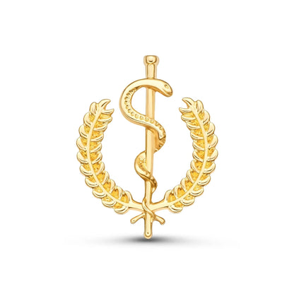 Hanreshe Medical Caduceus Brooch Pin Set Doctor Nurse Lapel Hat Bag Badge Brooches Medicine Psychology Surgery Jewelry Gifts