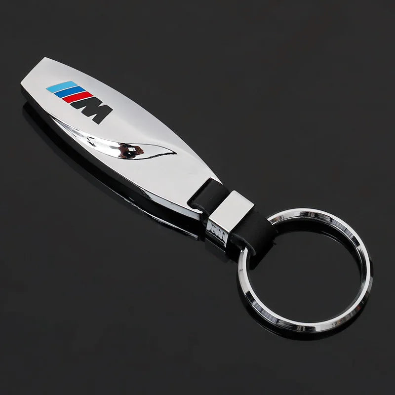 1PC Car Key Ring Chain Keychain Pendant Styling  Accessories For BMW M Power Performance M3 M5 X1 X3 X5 X6 E46 E39 Fashion Gifts