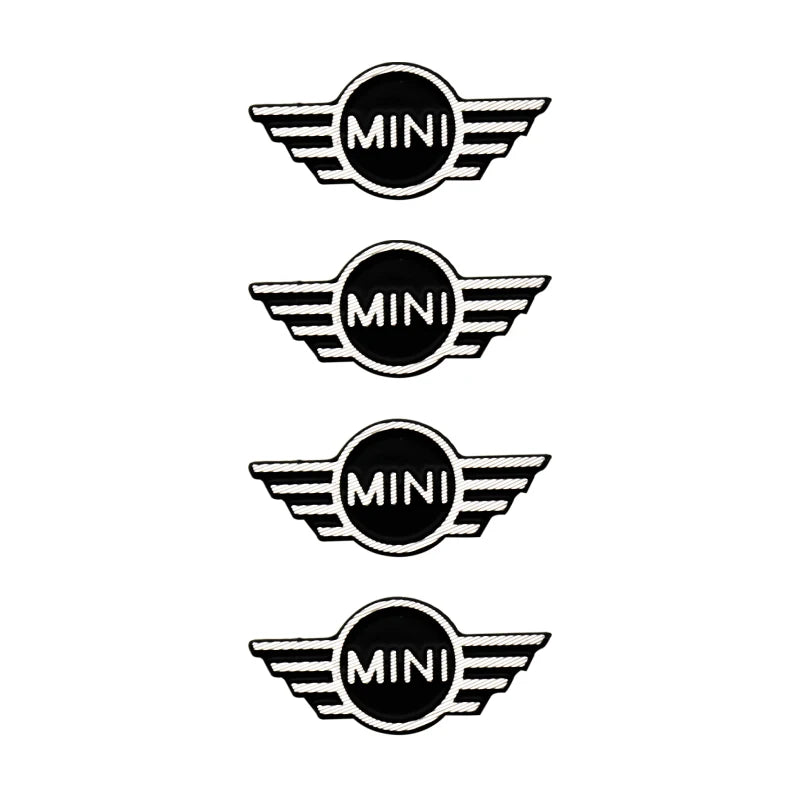 3D Aluminum alloy Car Speaker Audio Sticker Badge Emblem Decoraiton Accessories for MINI Cooper S JCW R56 R60 R50 R53 Countryman